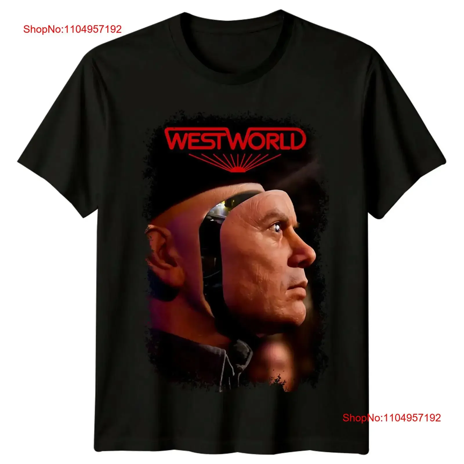 Westworld 1973 Movie Poster Inspired T Shirt Retro 80s vintage Washed fashion Top For Everyday Wear Casual Slightly homme