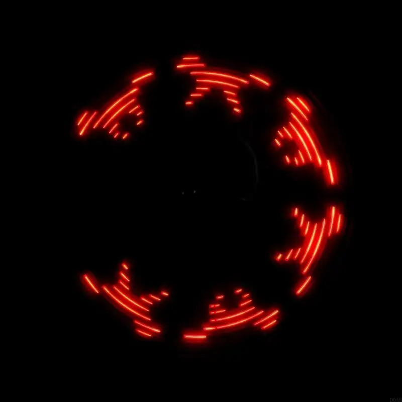 D0AB portátil portátil Mini LED Fan piscando bateria super mudo operado para resfriamento