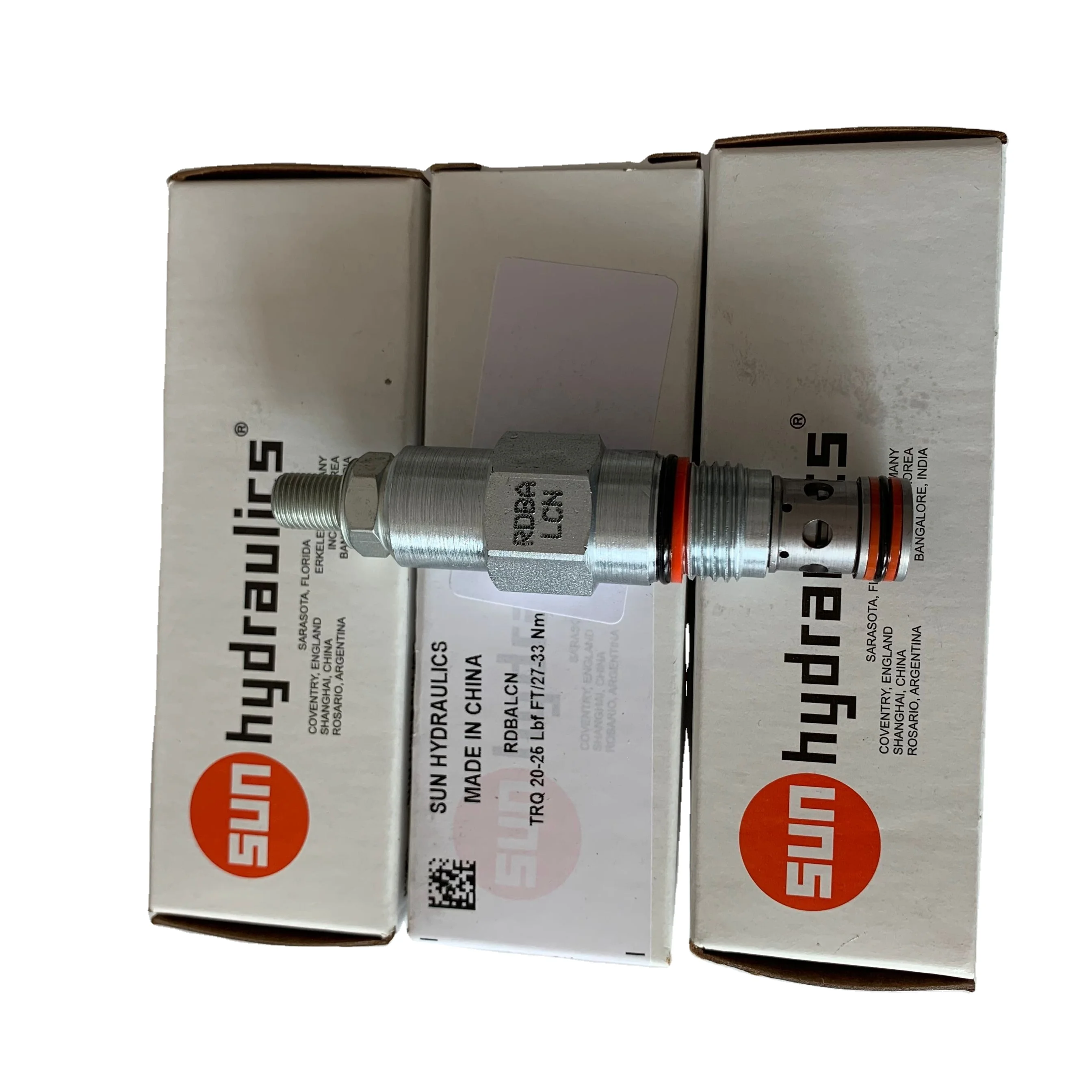 

RDBA-LCN RDBALCN RDBALCV RDBA-LCV RDBA LCN SUN Hydraulics Оригинальный оригинальный предохранительный клапан прямого действия на складе