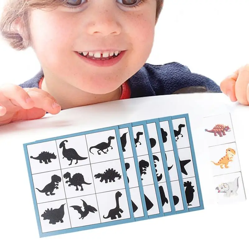 

Shadow Matching Games For Kids Shadow Matching Toy For Kids Puzzle Enlightenment Early Educational Toy For Home Outdoors School