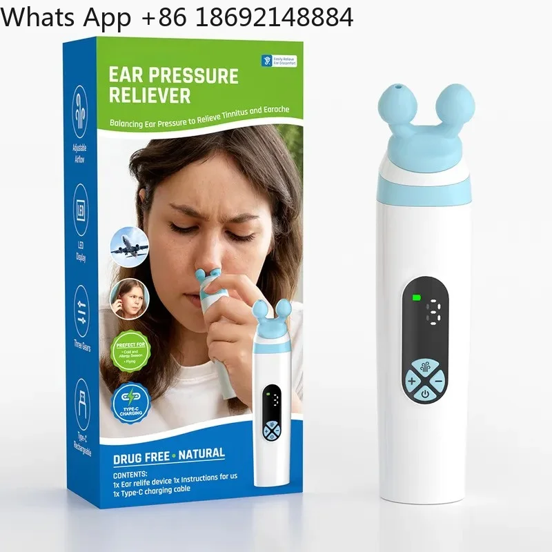 

Electric Ear Press for Tinnitus Relief Ear Pain Relief and Pressure Balance During Airplane Travel