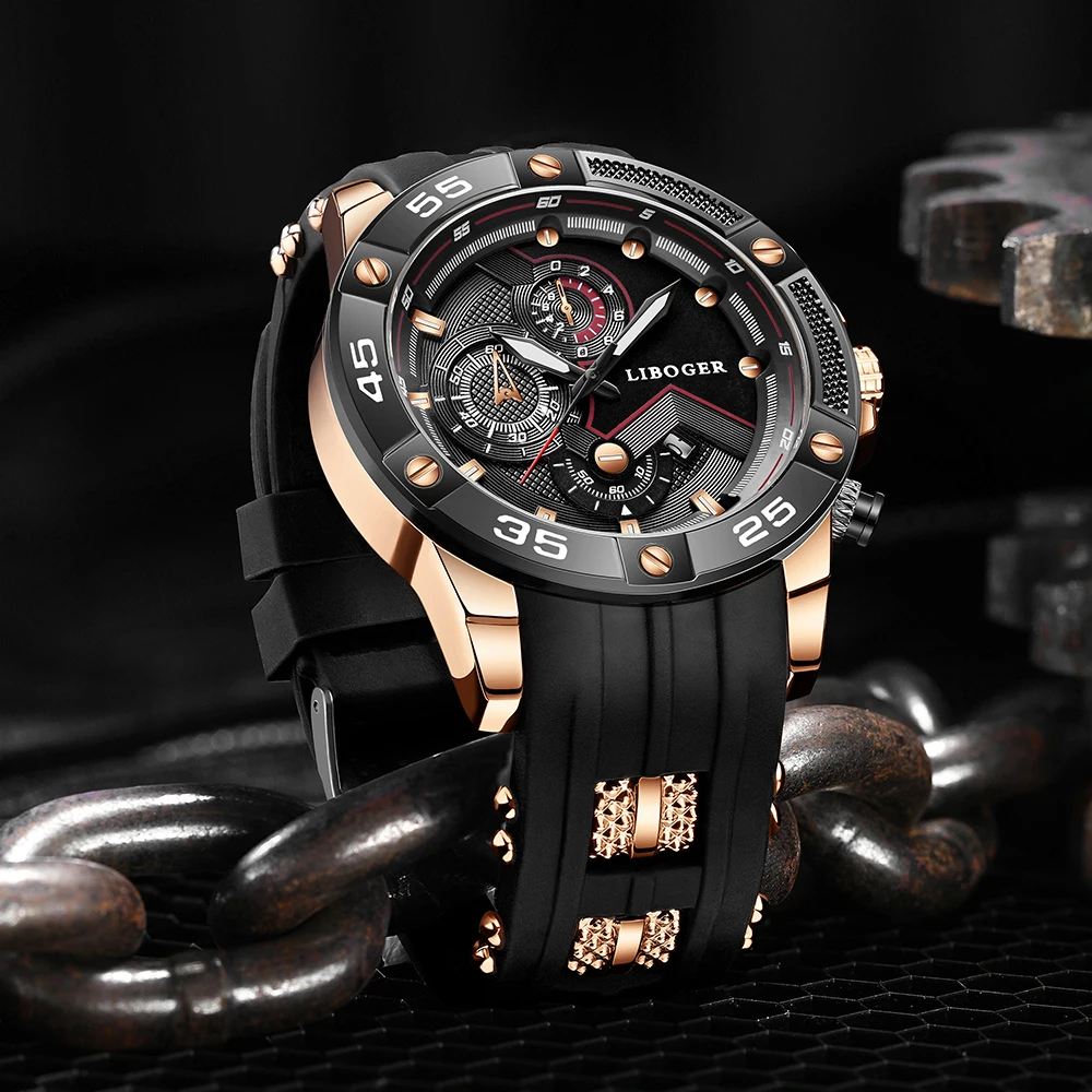 1Pcs Business Men's Wrist Watch Set, Steady & Generous, For Gifting Friends On Ramadan, Eid Al‑Fitr, Father's Day, Birthday