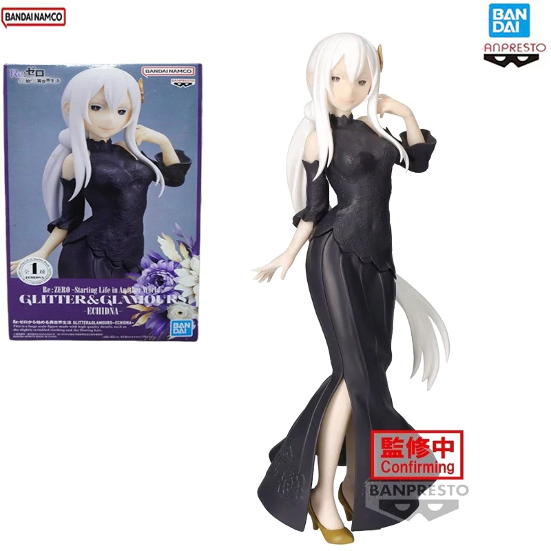 

Оригинальная аниме-фигурка Bandai Re:Zero - Жизнь в другом мире с нуля - Glitter&Glamours - Эхидна, модель-фигурка, игрушка, подарок
