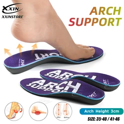 【Xxin】Orthopedic Insoles Arch Support Insole Flat Foot Shoe Pad Men Women Sport Shoe Insert Size35-46