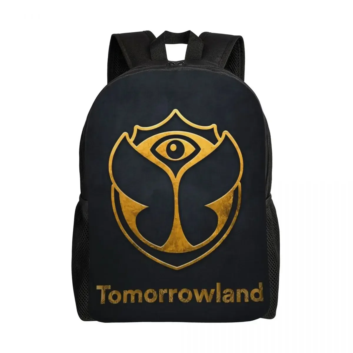 

Custom Tomorrowland Logo Laptop Backpack Women Men Casual Bookbag for College School Student Music Festival Bag