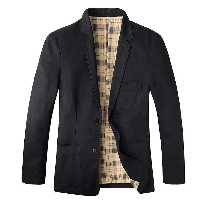 

New Spring And Autumn Men's Suit Cotton Casual Thin Suit Washed Men's Clothing Convenient Versatile Suit Jacket
