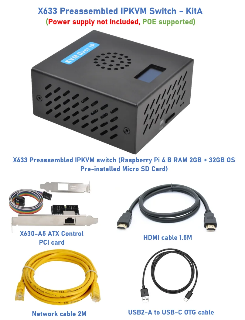 Variant: X633-Assembled-Kit-A