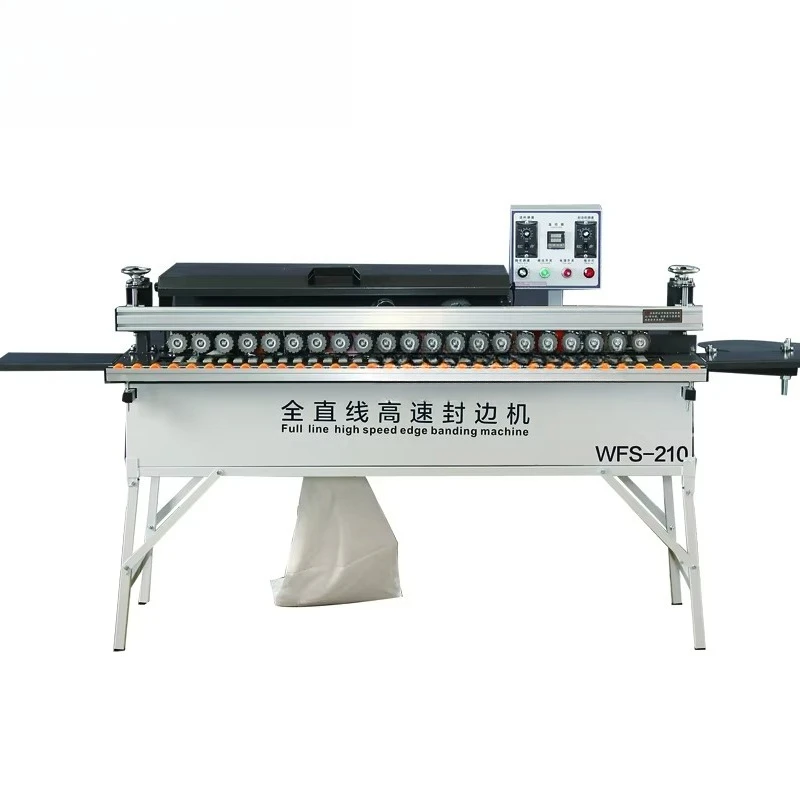 WFS-210 Automatic Straight Edge Banding Machine. High Speed Edge Banding Machine