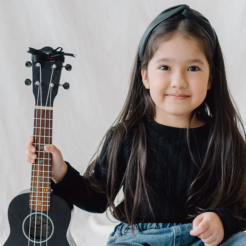 

20 Pcs Scale Stickers Fretboard Ukulele Beginners for Kids Finger Guide Fingerboard Accessories Gift Child