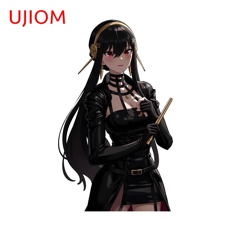UJIOM Yor Forger Anime Peripheral Graphics Wall Sticker Attractive Scratch Proof Edgy Decal Creative Personality Wallpapers