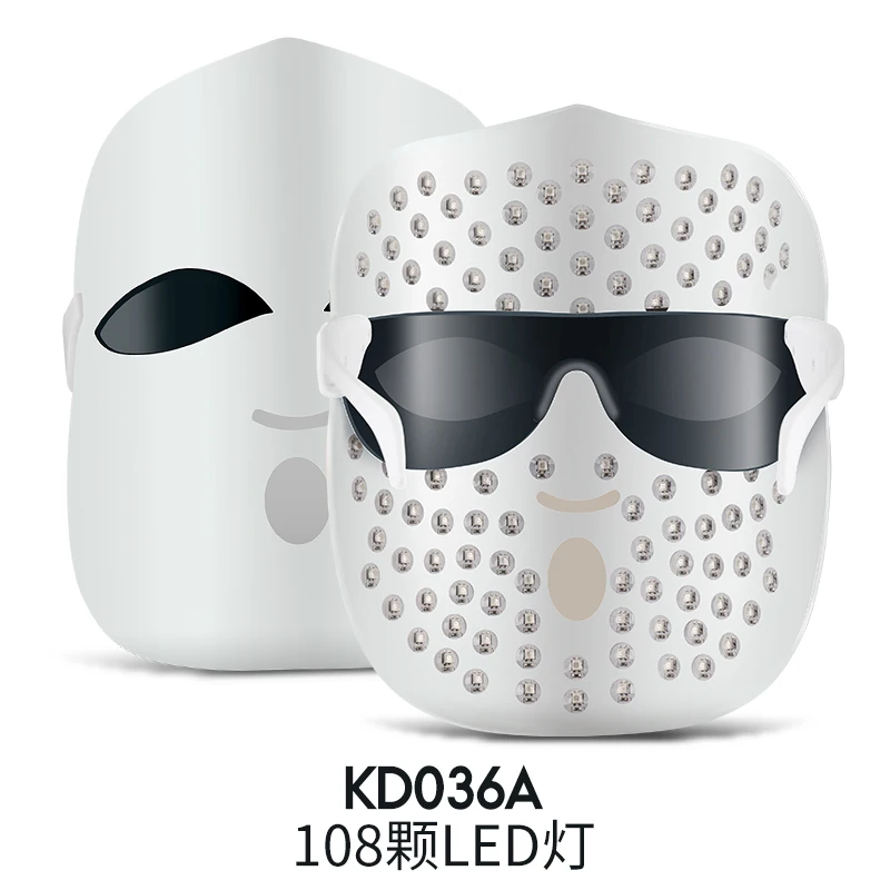 KD036A Optical black technology Restore the delicate & tender skin as before Photon Rejuvenation Mask •108 LED lights