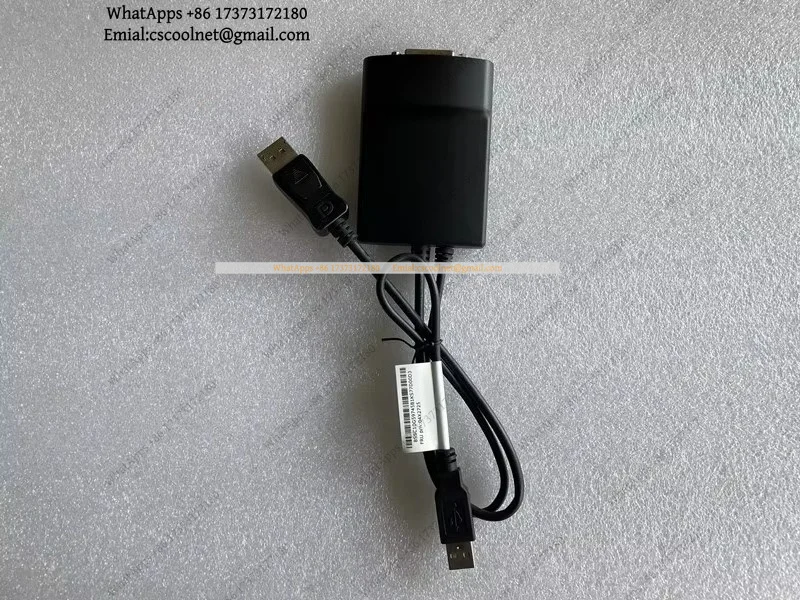 JS01 Dual Channel Dual Link DVI Adapter Cable, Active DP to DVI Cable Support 4K 144Hz Electronic Accessories