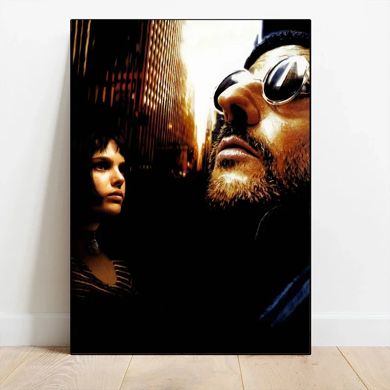 Classic Movie Leon Poster and Prints The Professional Film Wall Art Picture Canvas Painting for Coffee House Bar Room Home Decor