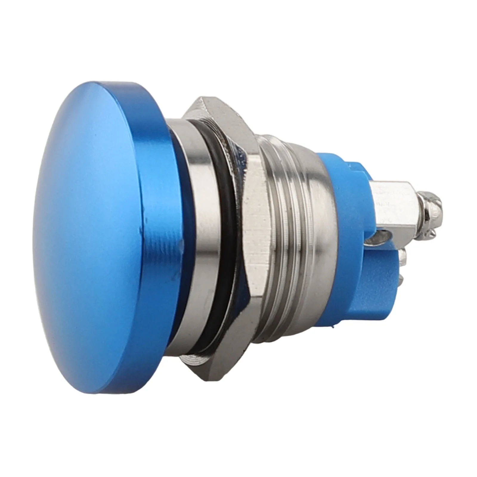 Dustproof Mushroom Head Push Button Switch, 16mm Self Reset Switch, Maximum Current 3A, Multiple Head Colors Available