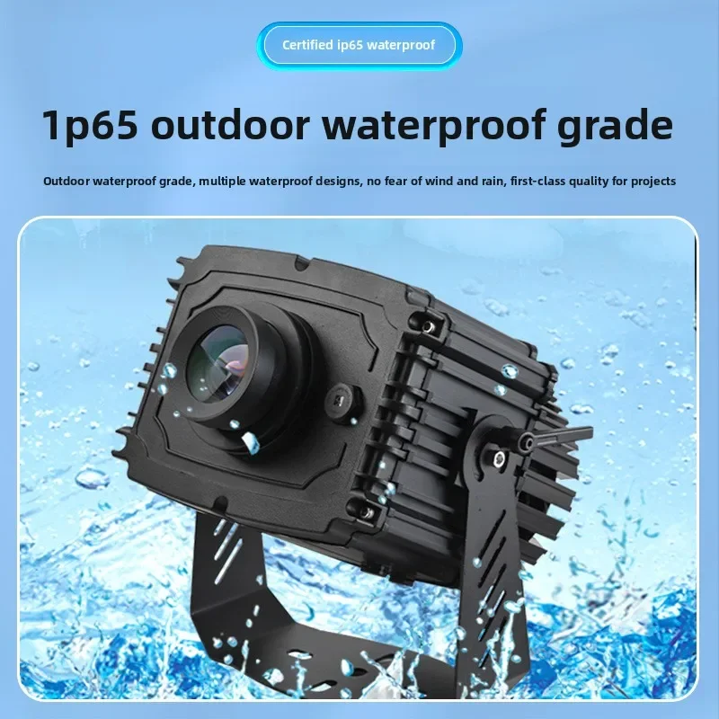 Outdoor LED Durable Projection Light Customizable Water Pattern Door Head Sign with Logo And Characters Advertising Spotlight