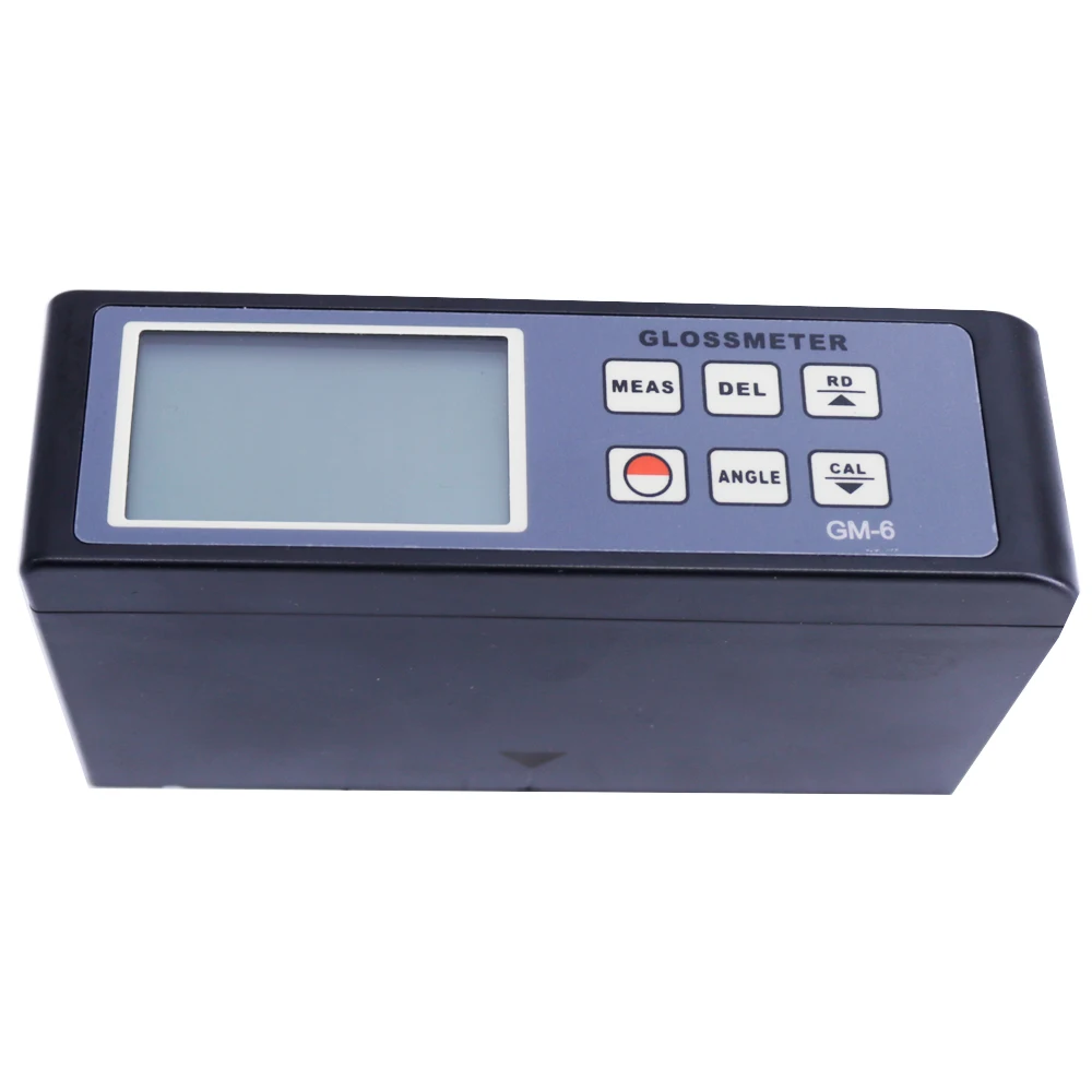 GM-6 Digital 60 Angle Gloss Meter Paint Glossmeter Rechargeable Gloss Tester 0.1~200gu