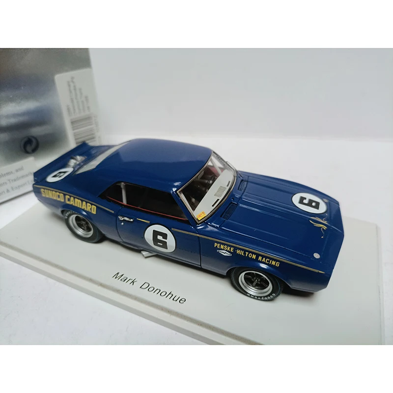 Spark 1:43 Gewinner aus Kunstharz, Trans Am 1968, Rennwagenmodell, Klassiker, Erwachsenen-Souvenir, Geschenk, statische Anzeige