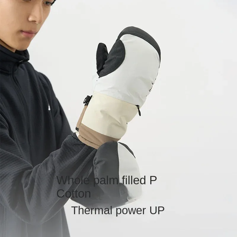 Nanend Ski gloves snowboard warm waterproof wear-resistant outdoor gloves