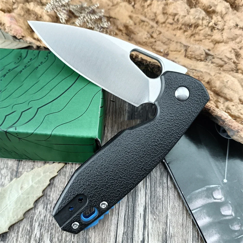 CR 5390 EDC Pocket Folding Knife High Quality Camping Fruit Knife 8Cr13Mov Blade Nylon Glass Fiber Handle Outdoor Hiking Tools