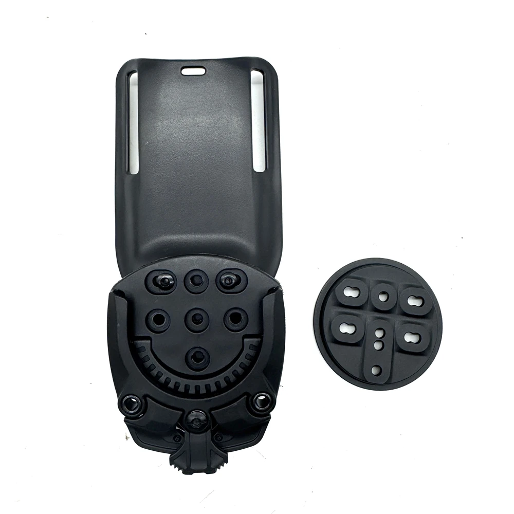 Mid-low Ride Holster Adapter drop Leg Belt Loop Platform 360 °Rotation Holster Adapter Receiver Mounts