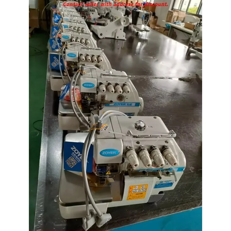 

ZY766-4 ZOYER Overlock Industrial Sewing Machine Operates Perfectly And Smoothly At Low Sewing Tension
