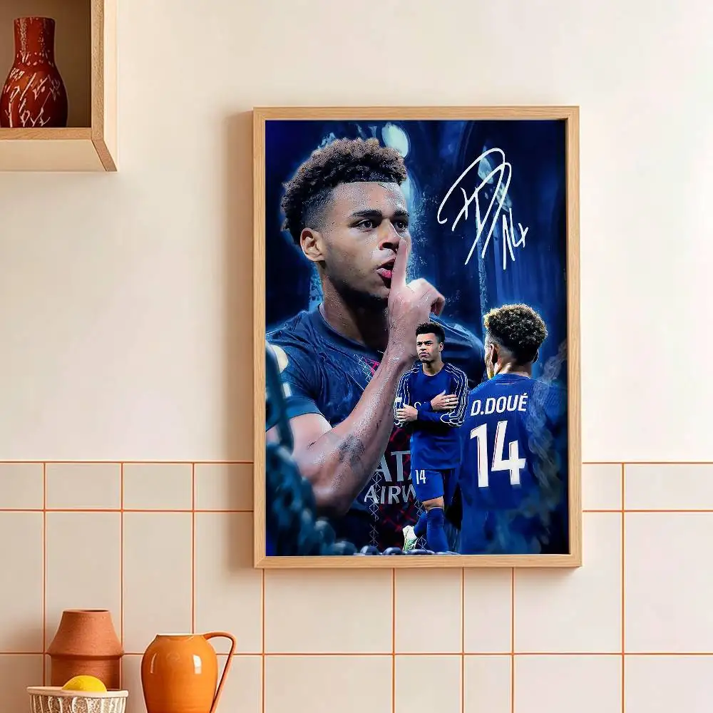 D-Desire Doue Football 14 Customizable HD Self Adhesive Waterproof Wall Art Poster