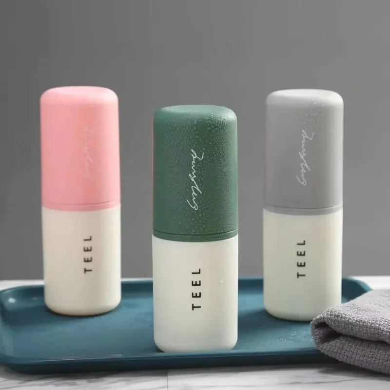 

Портативный футляр для зубной щетки (1 шт.), аксессуар для ванной комнаты, коробка для зубной пасты, органайзер для хранения зубных щеток для путешествий, кемпинга и активного отдыха