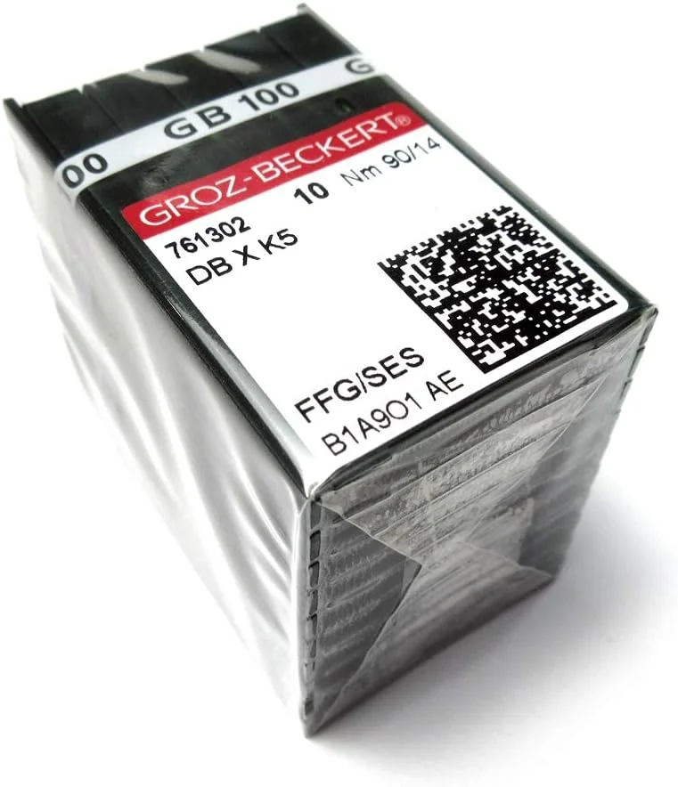 100PCS Genuine Groz Beckert Embroidery Needle FFG/SES DBXK5 Nm 65/9 70/10 75/11 80/12 For Tajima Barudan SWF Embroidery Machine