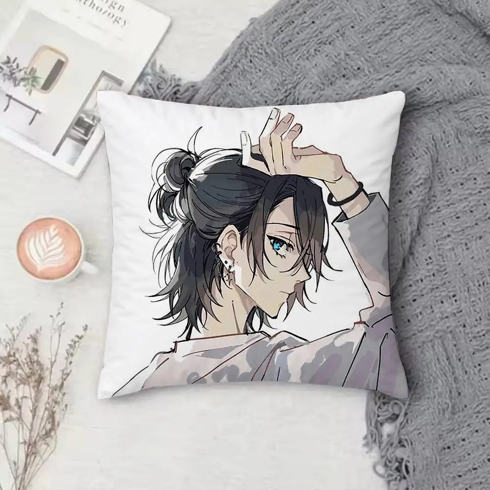 Anime H-Horimiya Pillow Case for Sofa Living Room Home office Decor Protective Cover