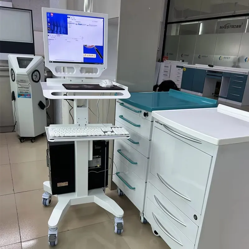 Cart Oral Hospital Clinic Laptop/ Desktop Holder Host Mobile Cart Medical Trolley Stand Dental Oral Scanner Mobile - view 4