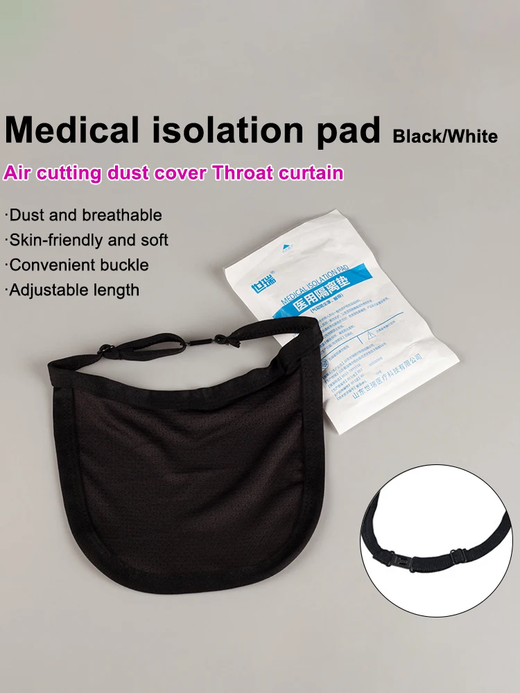 Tube de trachéotomie pour canule trachéale, capuchon anti-vent, couvercle anti-poussière réglable, Tube de trachéotomie blanc et noir, paquet de soins spécifiques aux patients