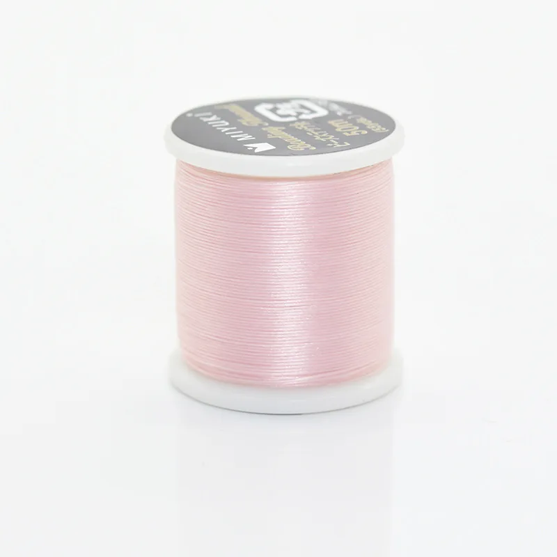 55 Yard Japanese Miyuki Thread 100% Nylon Beading Thread 330 DTEX 0.225mm Wire Elastic Cord Beading Thread For Bracelets DIY