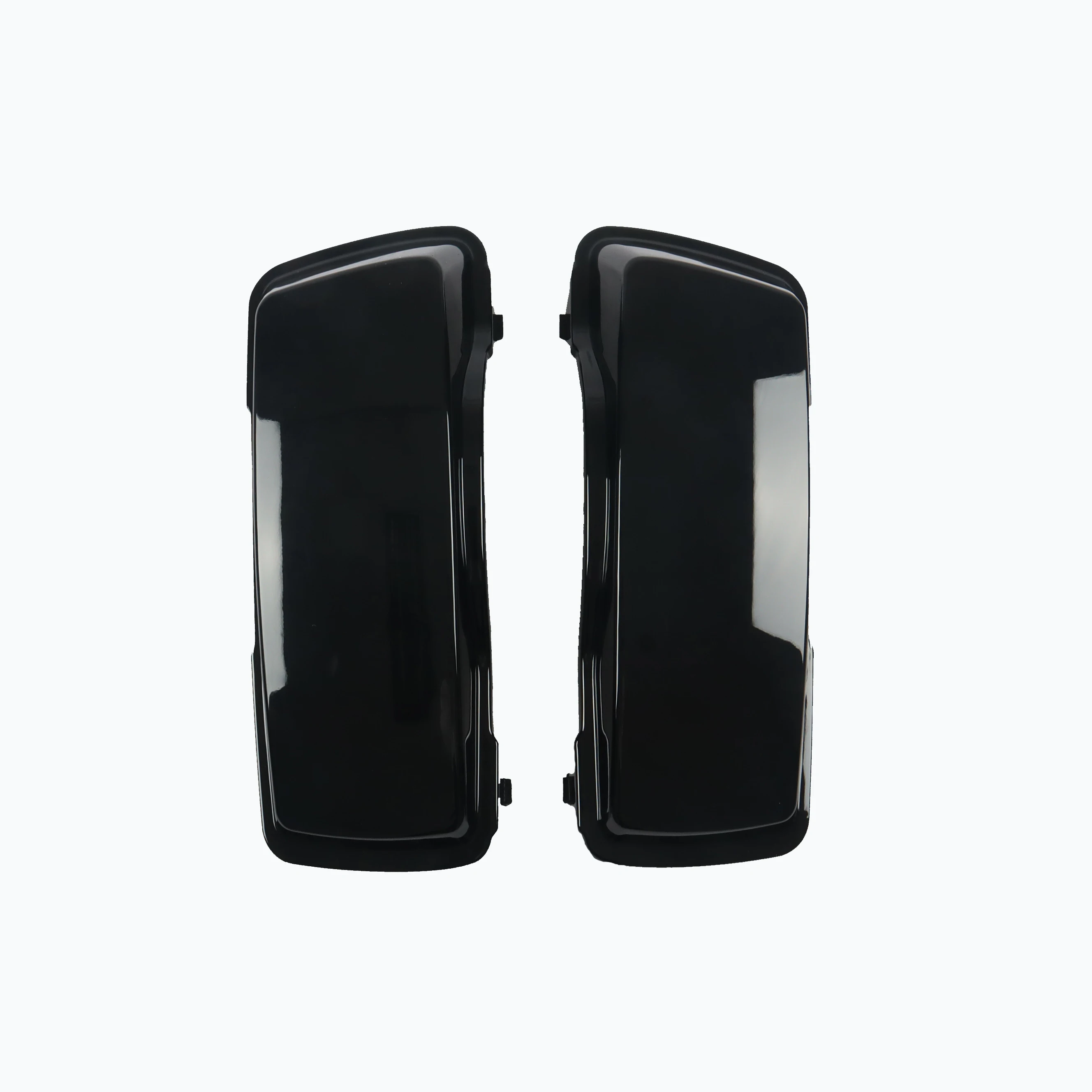 โรงงานจีนทาสีดําเงาสําหรับฝาปิดถุงข้างรถจักรยานยนต์ Harley Davidson ปี 1993-2013