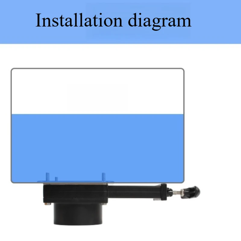 RV 액세서리 - 이중 기능 배수/게이트 밸브 (클린/하수/블랙 워터 탱크용) (모터홈/캠퍼/카라반)