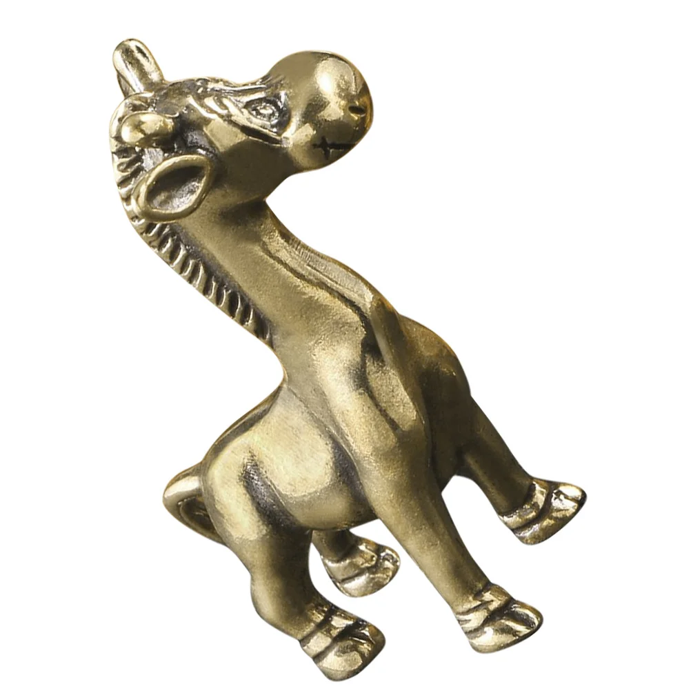 

Giraffe Office Giraffe Statue Retro Animal Desktop Decor For Home Office Hotel Restaurant Ornament