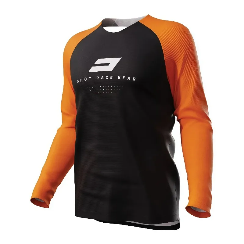 Motorcycle Riding Long Sleeve T Shirt with 3D Print Design Quick Dry Technology for Enhanced Comfort