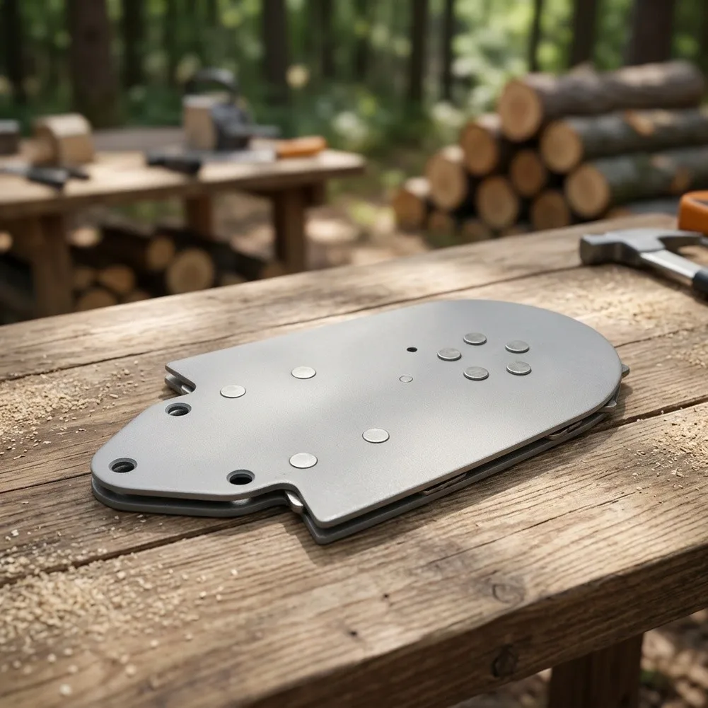 AV Series 328A Compatible For Chainsaw Guide Bar Head for Oregon Style Mounting 15 10 5 cm Metal Durability Focus
