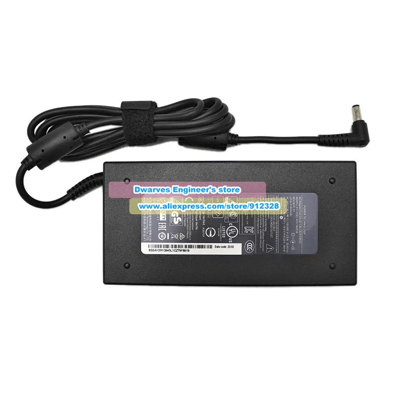 A15-180P1A AC Adapter 19.5V 9.23A 180W for PREDATOR 17 15 G9G9-591/-592 G9-791/-792 VN7-593G FORGE 15 ELITE GE62VR