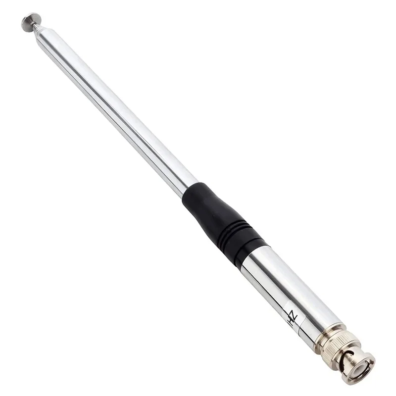 28-29MHz BNC Male Telescopic Connector Radio Antenna 130cm/51.18inch CB Radio Long Antenna