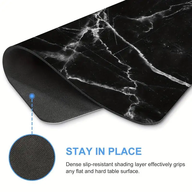 Mousepad Computer New MousePads Keyboard Pads Mouse Mat Fashion Marble Gamer Soft Office Carpet Table Mats Desktop Mouse Pad