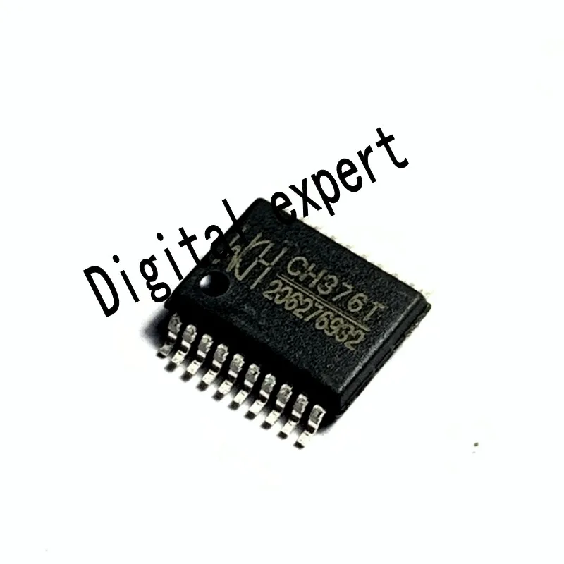 5/Pcs 5/Pcs Ch376t CH376 Ssop20 Interface Chip Usb Naar Seriële/Parallelle Poort Chip Nieuwe Originele-Een