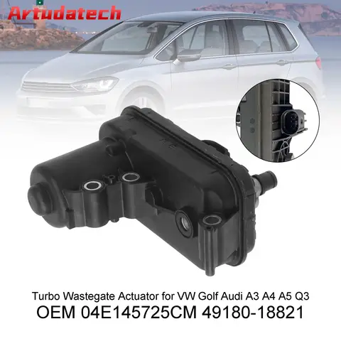 Привод клапана отвода газов турбонагнетателя Artudatech 04E145725CM 49180-18821 для VW Golf Passat, автоаксессуары