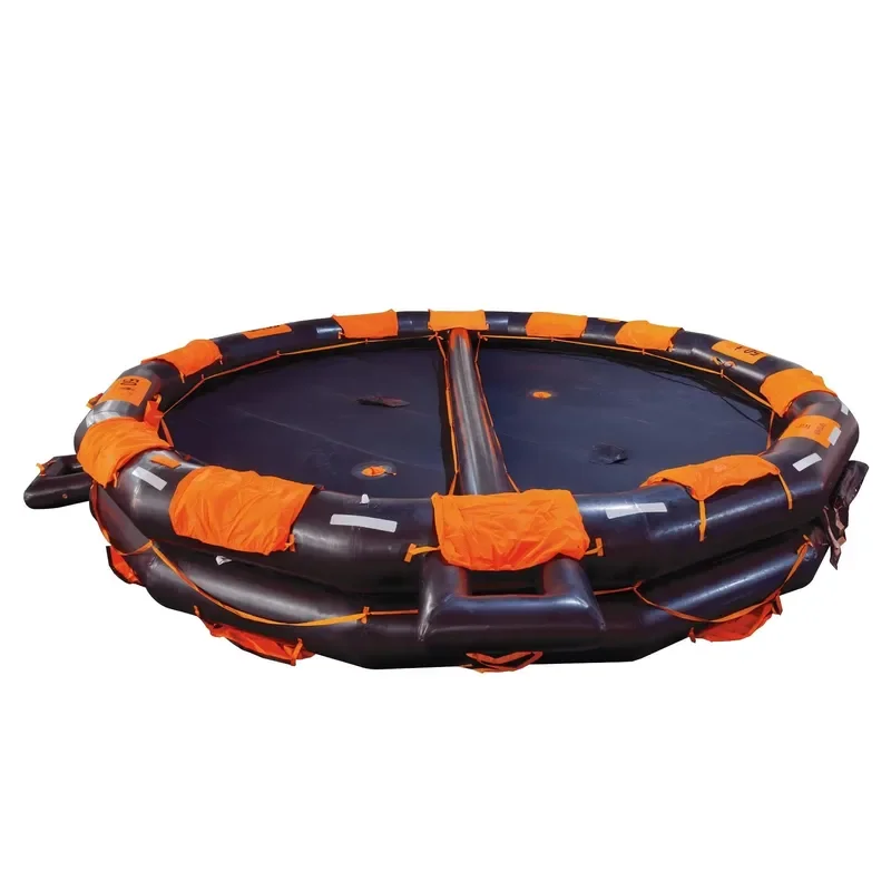 2026Open-Reversible Inflatable Liferaft AOR-6/10/25/30/50/65/100/152 Lifesaving Equipment Offshore Emergency Evacuation