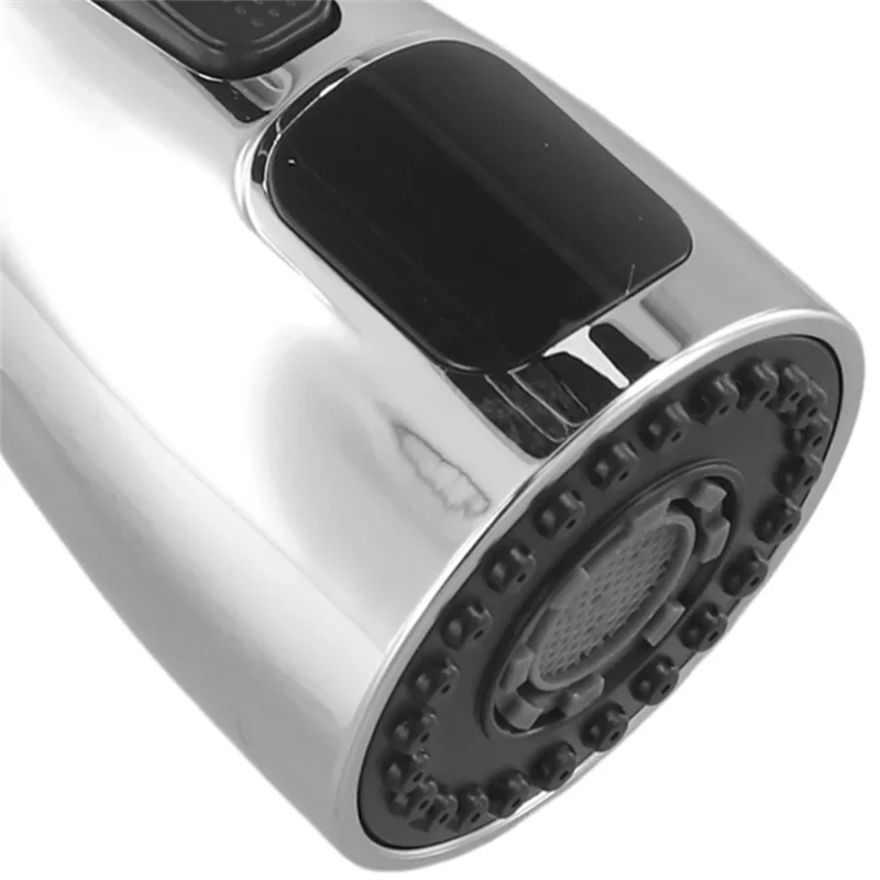 

ABWZ-Kitchen Faucet Head LED Faucet Tap Nozzle Replacement Water Kitchen Swivel Head Digital Pull-Out Nozzle