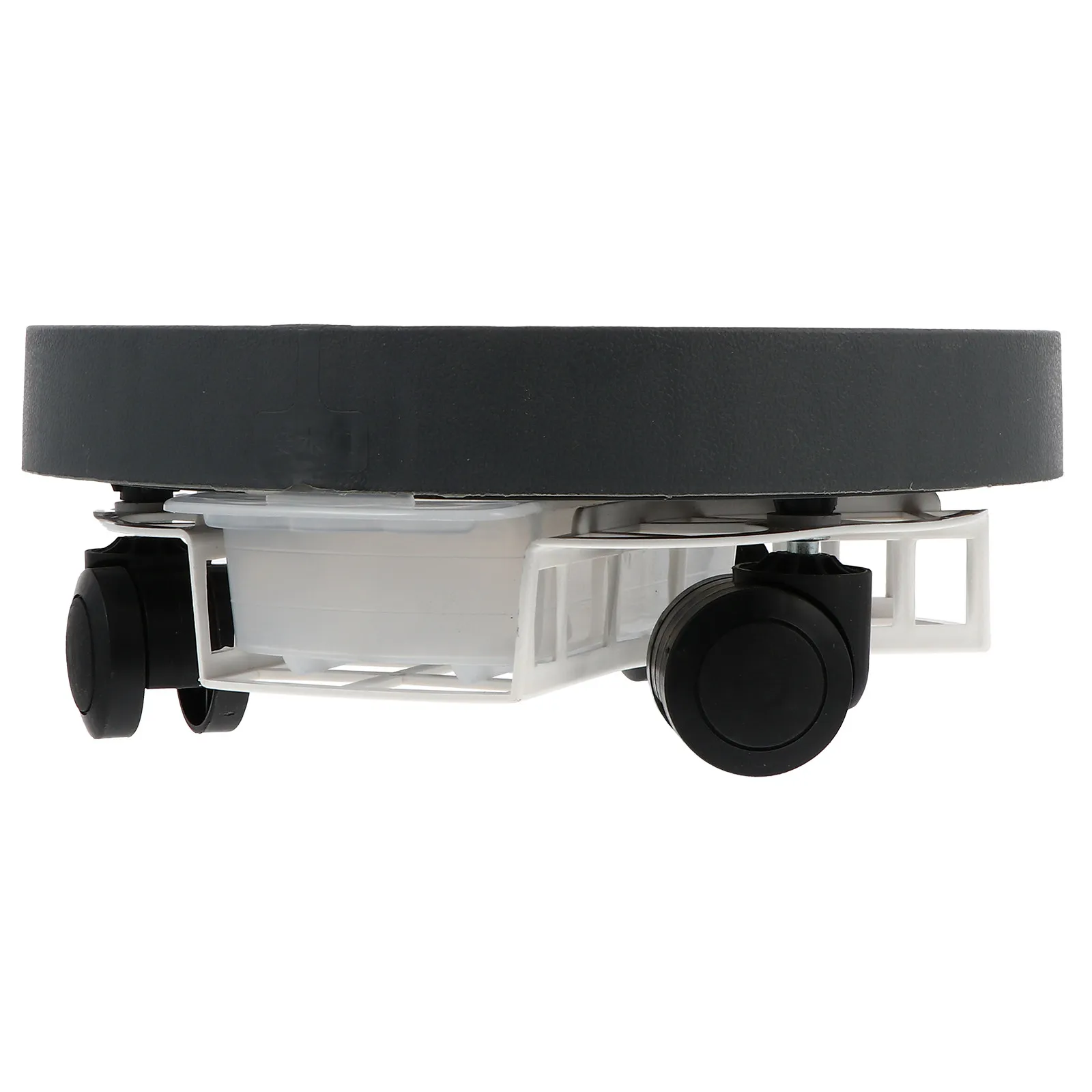 

Стильная тележка для растений на колесах для цветочных горшков, для использования в помещении и на улице, для сада, патио, балкона, из утолщенного пластика без запаха, простая в сборке