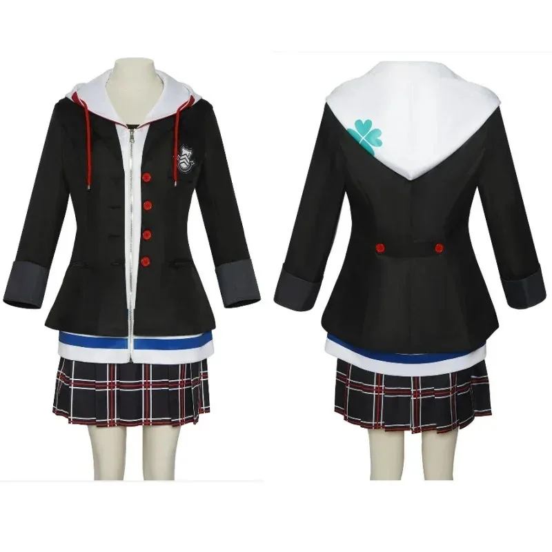 Game Cosplay Costume Amamiya Ren Kasumi Yoshizawa Cosplay Men Women School Uniform Halloween Suit Full Set with & Accessories