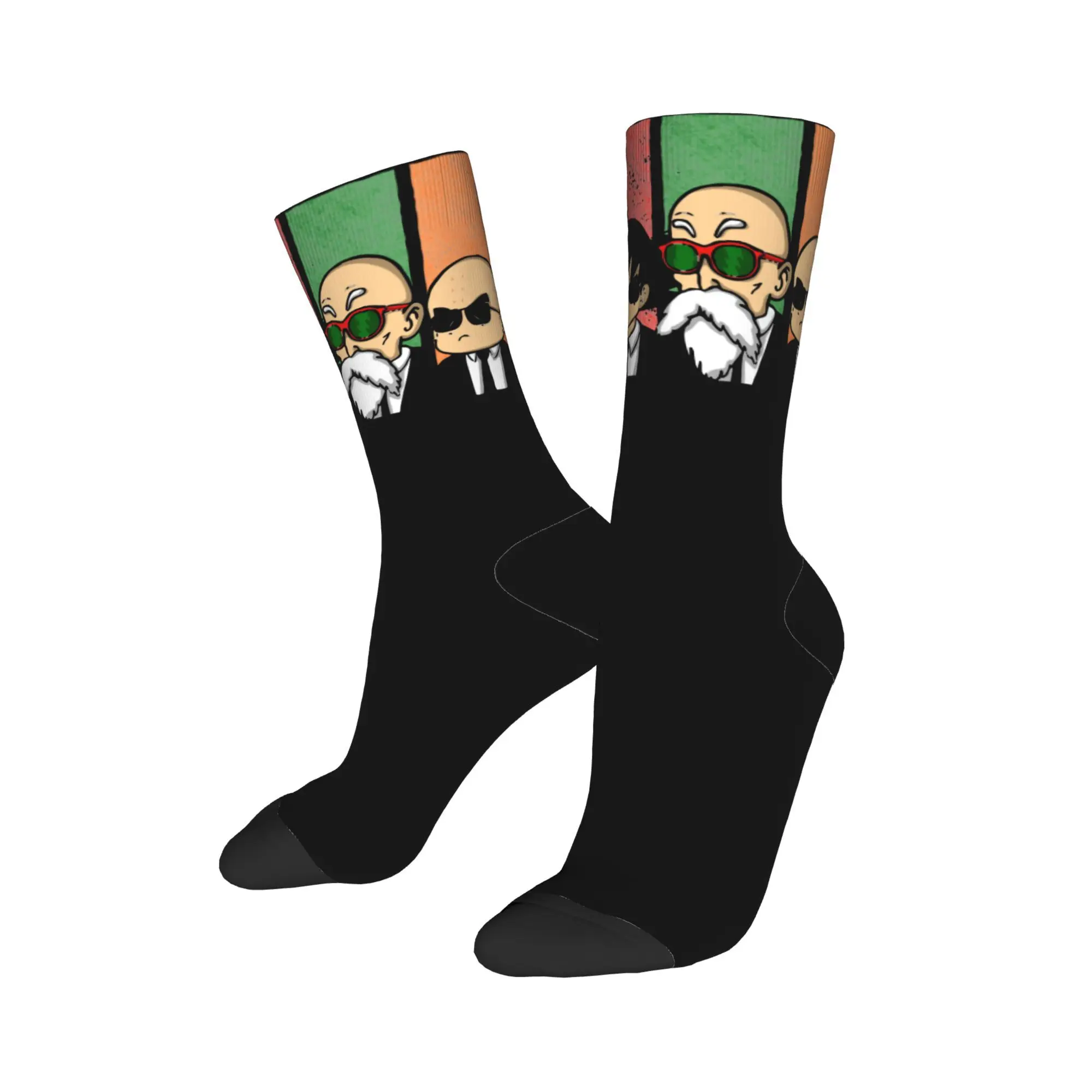 Funny Socks Reservoir Kame Goku Super Saiyan Sock Master Roshi Kame Sennin Dragon Ball Sport Socks Spring Summer Autumn Winter