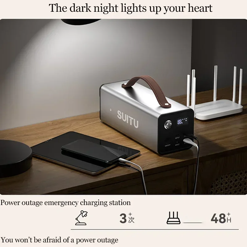 Power BankOutdoor Mobile Power Supply 220VPortableSelf-driving Camping Night Market Stall Energy Storage Emergency Power Supply