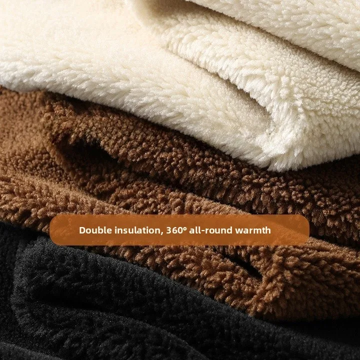   Меховая кожа, встроенная теплая бархатная подкладка, осень-зима, для мужчин и женщин, воротник-стойка Faion Urban Sle