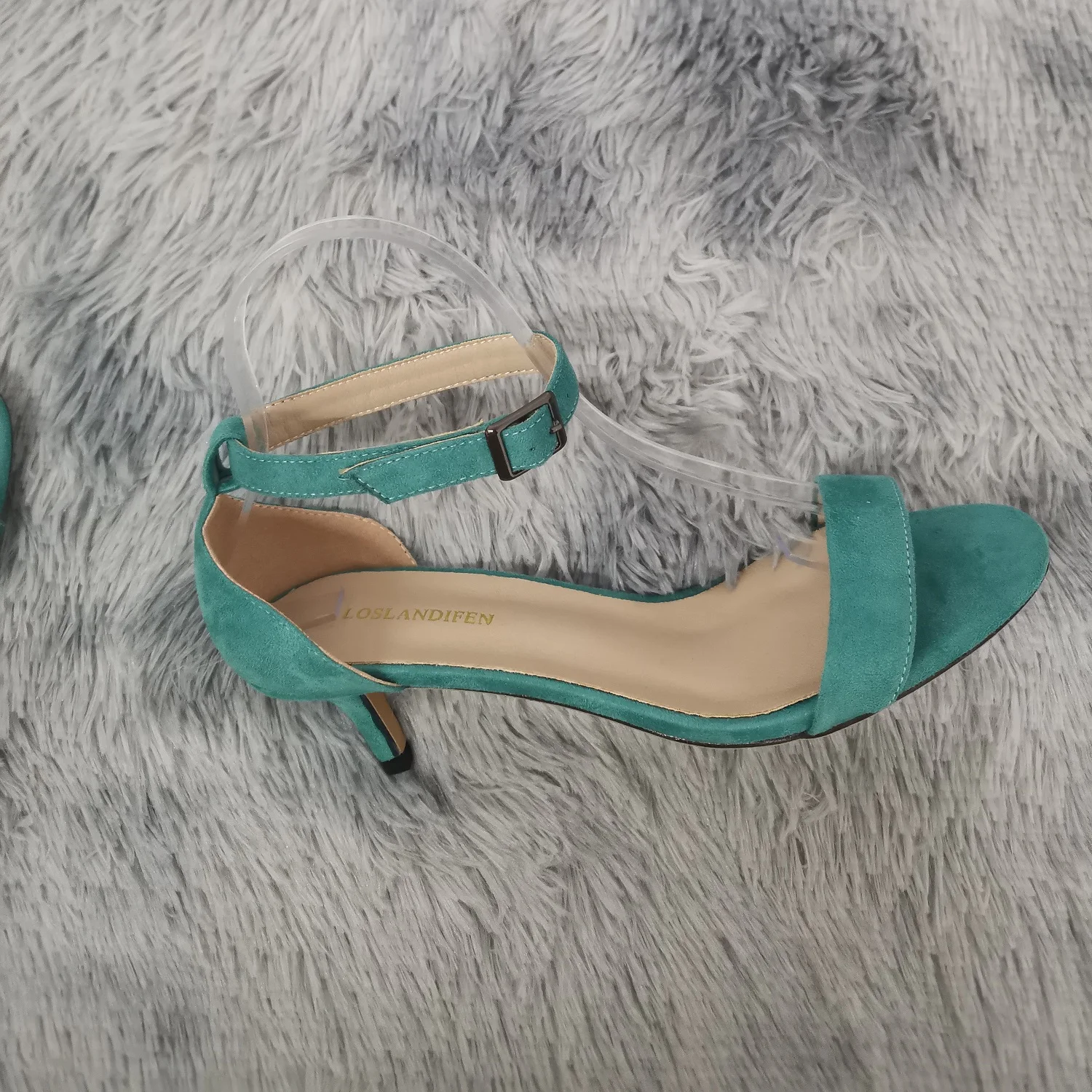Women Sandals Summer Sexy 5cm Peed Toes Low Heel Ankle Strap High Heels Sandal Ladies Party Dress Red Wedding Shoes Plus Size